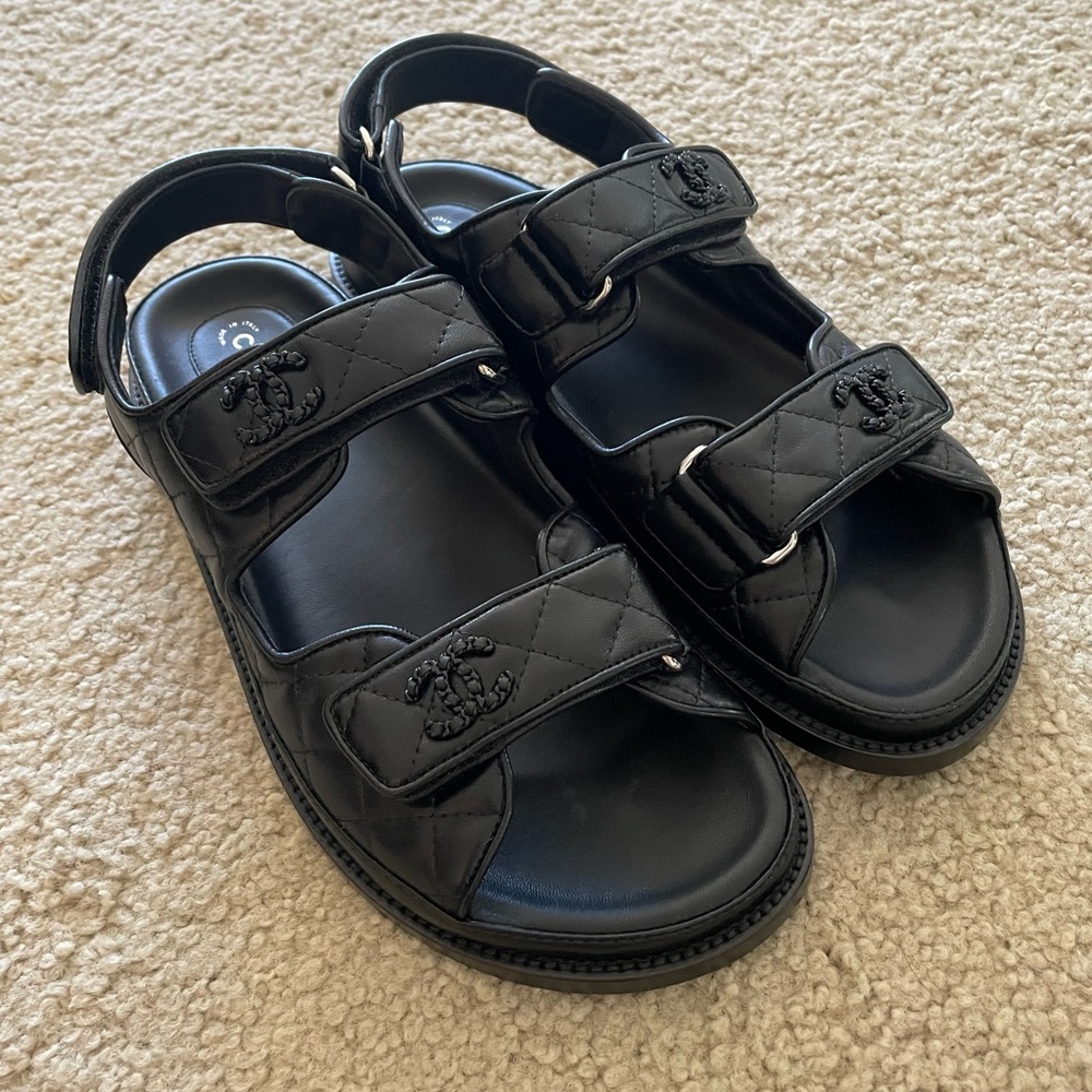 *SOLD* NEW Chanel Dad Sandals